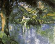 Paul Cezanne Lake Annecy USA oil painting artist